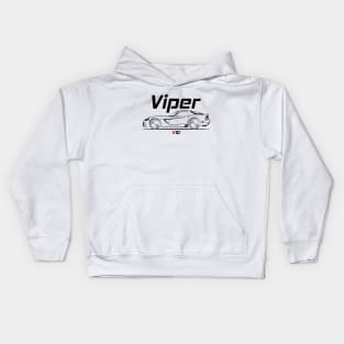 Classic Viper Muscle V10 Racing Kids Hoodie